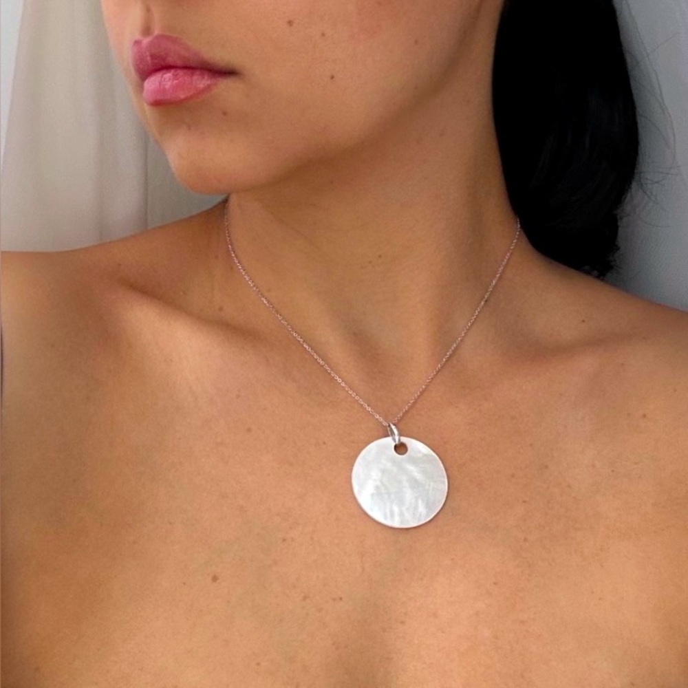 Thomas Sabo Mother of Pearl Disc pendant